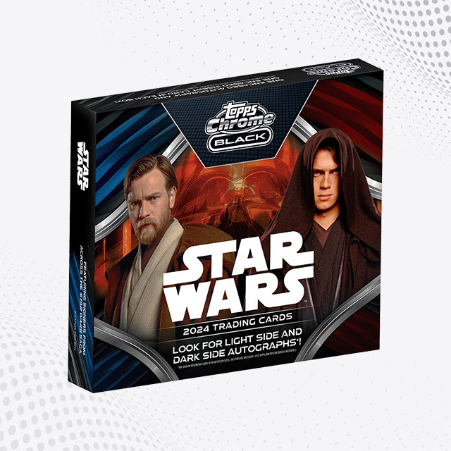 2024 Topps Star Wars Chrome Black - Hobby Box