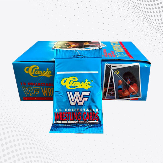 1990 Classic WWF Wrestling Series I - Bustina da 15 Carte