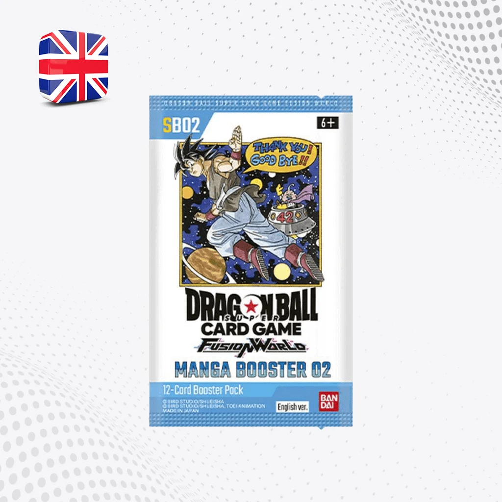 Bustina da 12 Card di Dragon Ball Fusion World SB01 in inglese
