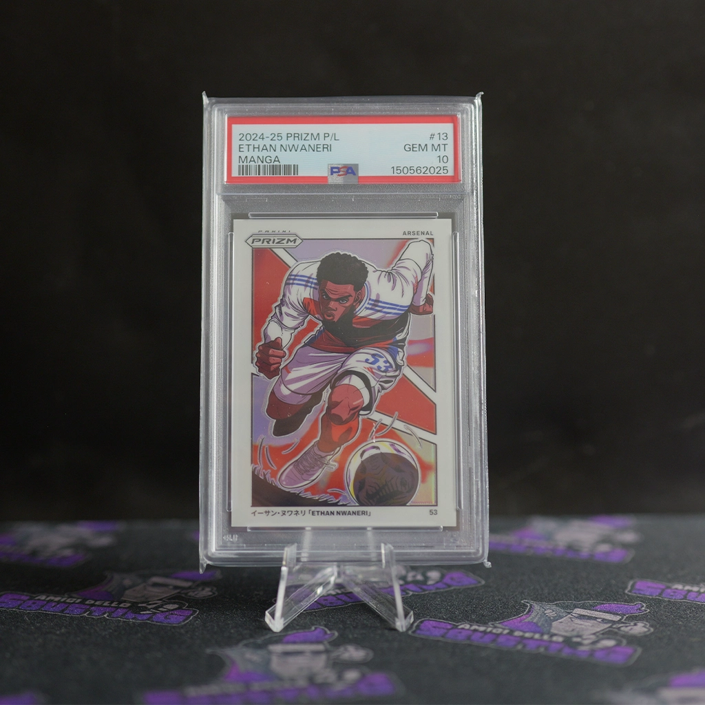 PANINI EPL PRIZM 2024-25 - ETHAN NWANERI MANGA - PSA 10