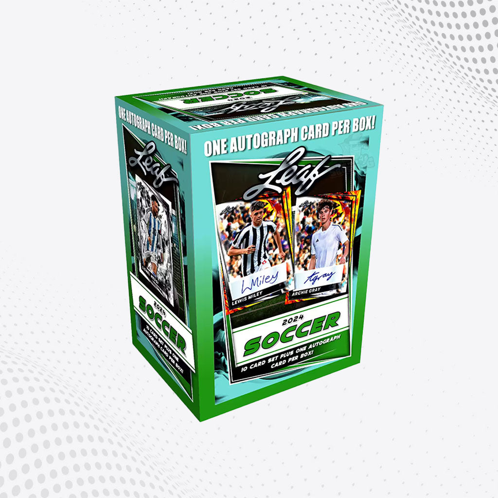 Box Leaf Soccer 2024 di carte sportive collezionabili
