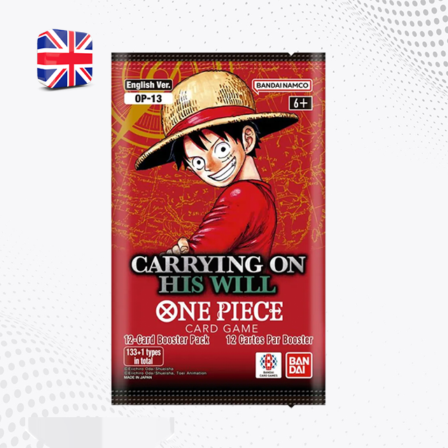 Pacchetto One Piece Card Game Op-13 da 12 card in inglese