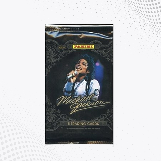 Michael Jackson Panini 2011 : King of Pop - Bustina da 5 Card