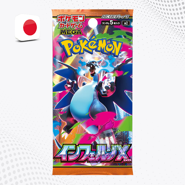 Bustina Pokemon Mega Sumphonia JAP di carte collezionabili TCG