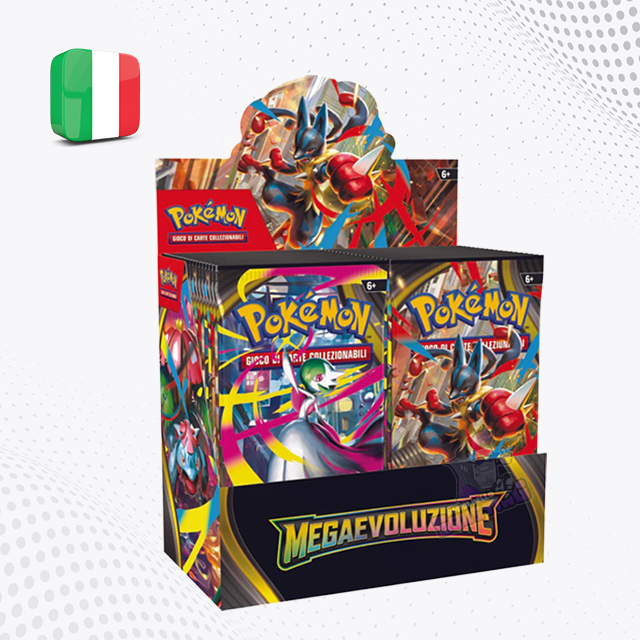 Box Pokemon Megaevoluzione ITA di carte collezionabili TCG