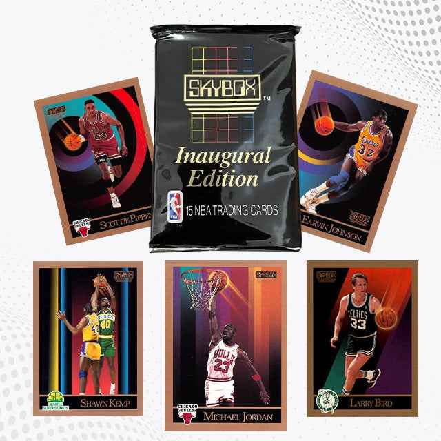 NBA SKYBOX 1990-1991 SERIES I : Bustina da 15 Card