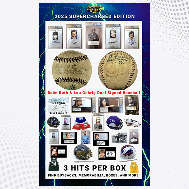 2025 Supercharged Series 1 Edition - 3 Hits Per Box - Single Box