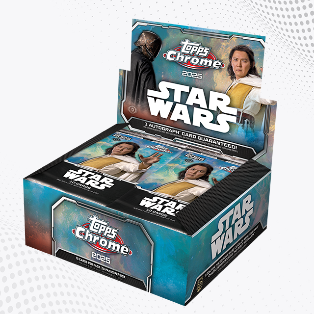 2025 Topps Chrome Star Wars - Hobby Box