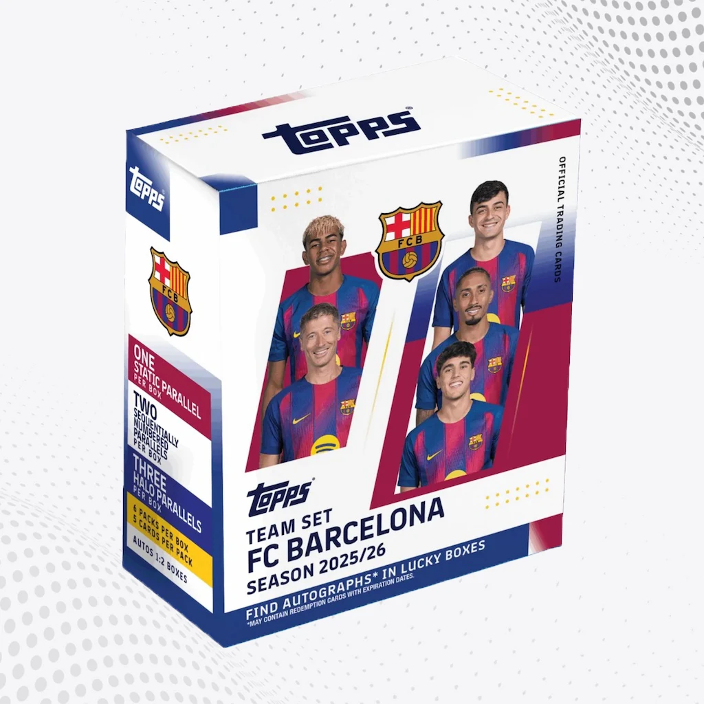 Topps Barcellona Team Set 2025/26 – Hobby Box