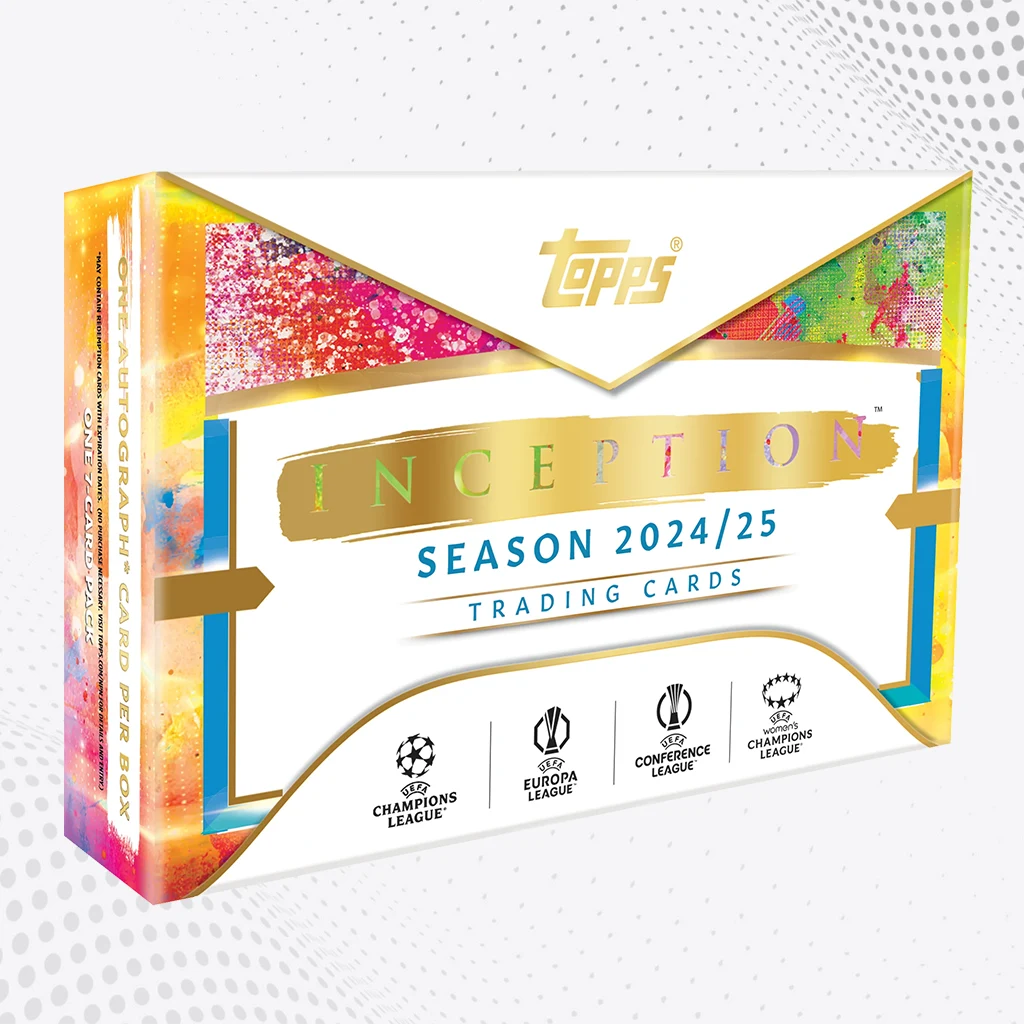 Topps UEFA Club Competitions Inceptions 2024/25 - Hobby Box