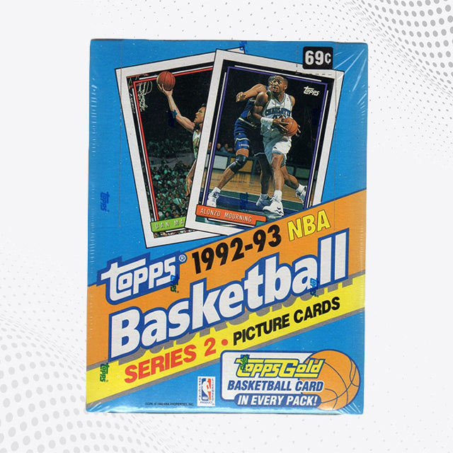 1992-93 Topps Basketball Series II - Bustina da 15 Card