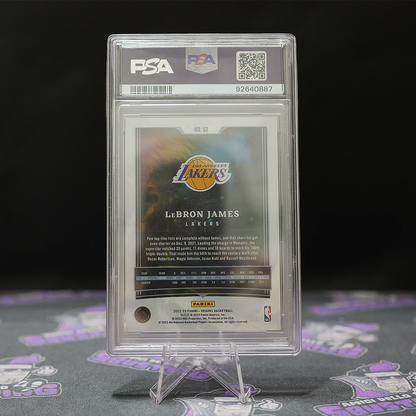 2022 Panini Origins Lebron James Orange /75 [PSA 9]