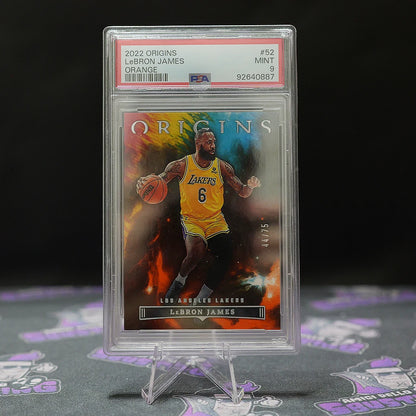 2022 Panini Origins Lebron James Orange /75 [PSA 9]