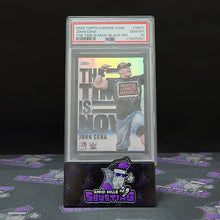 2025 Topps Chrome WWE - The Time Is Now JOHN CENA BLACK 10/10 [PSA 10]