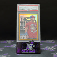 2025 Topps Chrome WWE - The Time Is Now JOHN CENA Gold Refractor 43/50 [PSA 10]