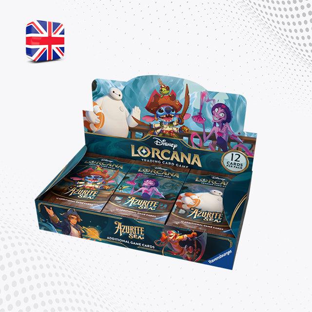 Lorcana - Azurite Sea - Booster Pack Display - 24 Bustine [ENG]