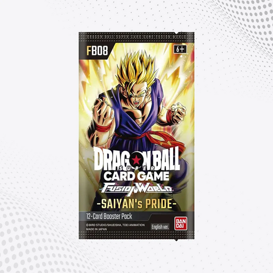 DRAGON BALL FUSION WORLD FB08 Sayan's Pride - Bustina da 12 Card [ENG]