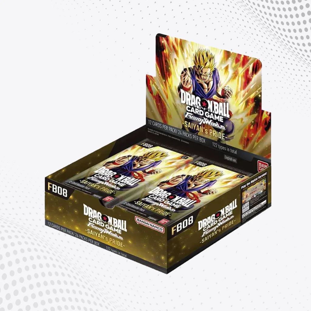 DRAGON BALL FUSION WORLD FB08 Sayan's Pride - Box da 24 Bustine [ENG]