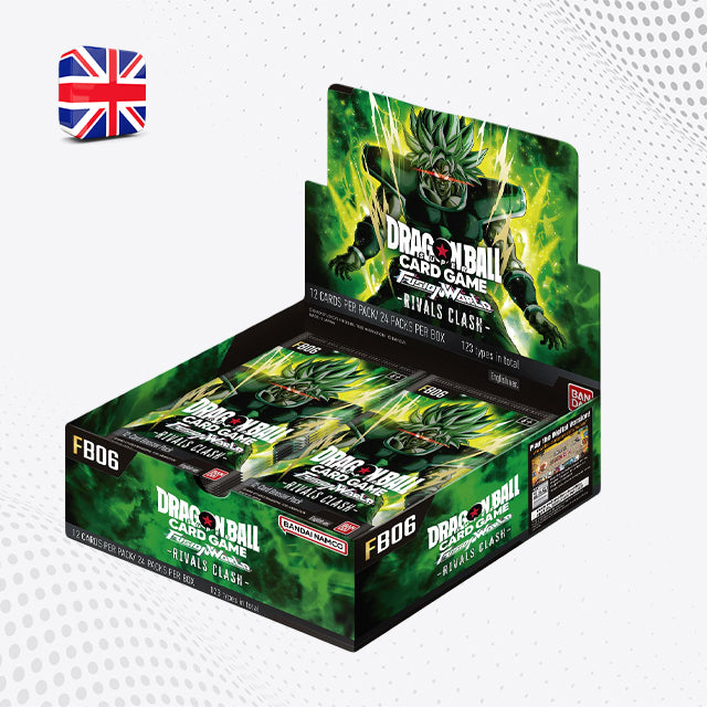 DRAGON BALL FUSION WORLD FB06 Rival Clash - Box da 24 Bustine [ENG]