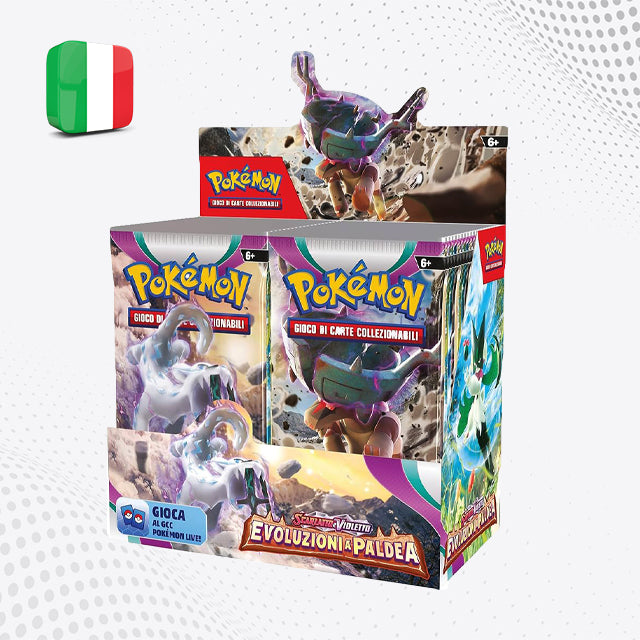Pokémon Scarlatto & Violetto Evoluzioni a Paldea - Box Display 36 Bustine [ITA]