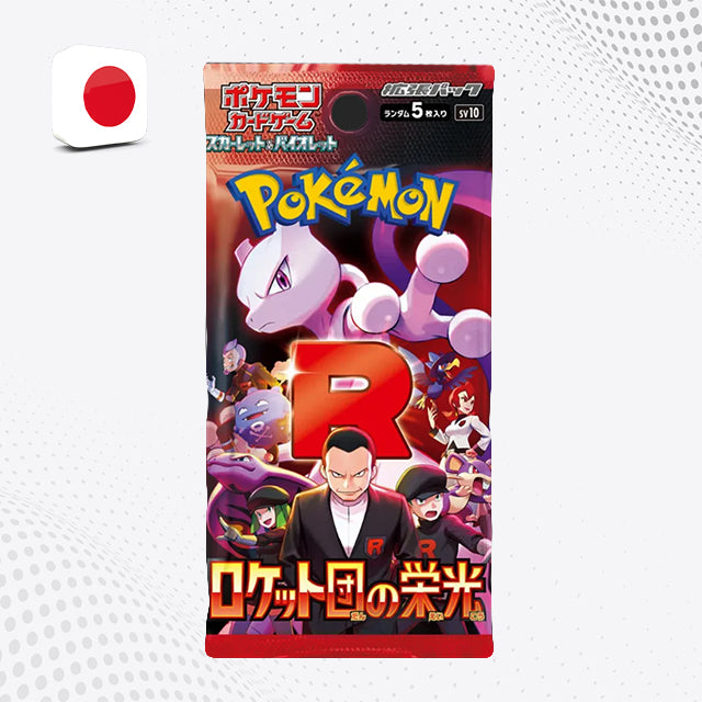 Pokémon Glory of Team Rocket - Bustina da 5 Carte [JAP]