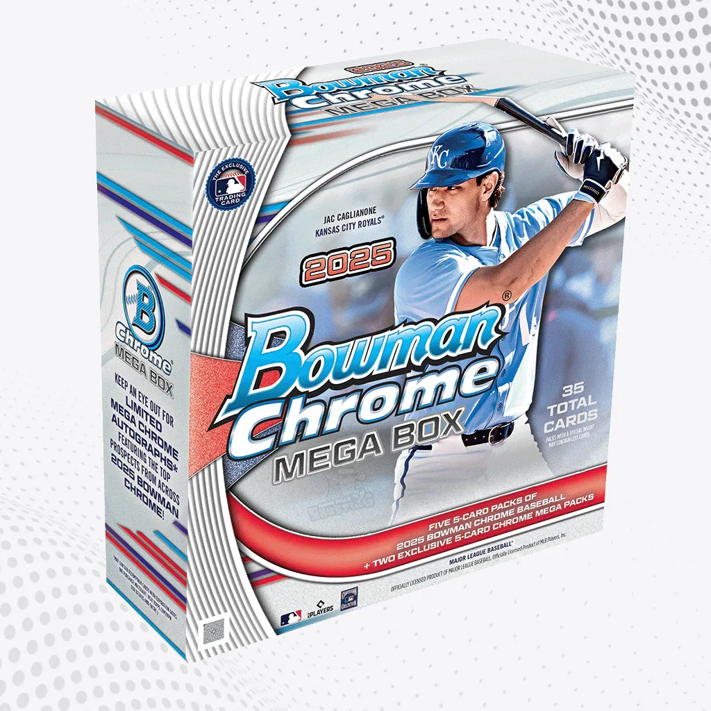 Topps Bowman Chrome Baseball 2025 - Mega Box