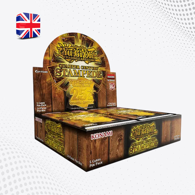 YU-GI-OH! Quarter Century Stampede - Display 24 Bustine [ENG]