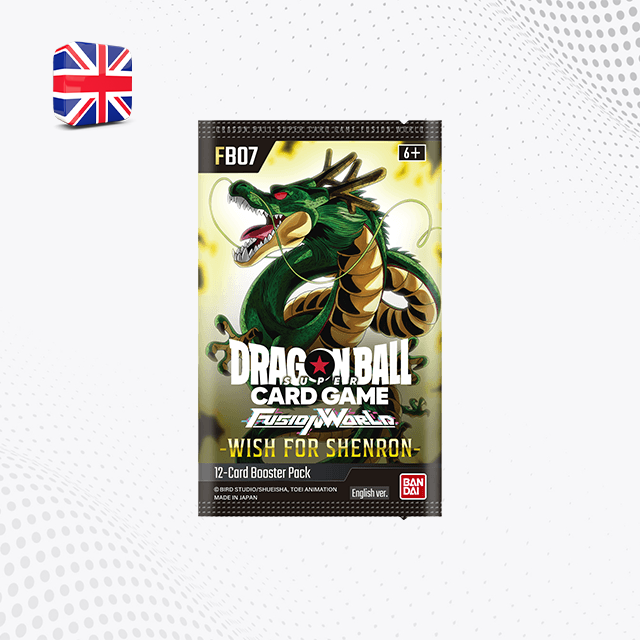 DRAGON BALL FUSION WORLD FB07 Wish of Shenron - Bustina da 12 Card [ENG]