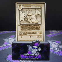 Carta Pokémon Multistrato in Legno - Charizard