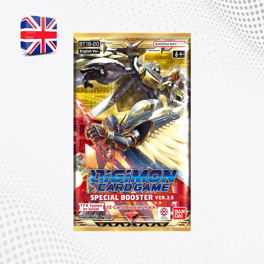 Digimon Card Game BT19-BT20 Special Booster Ver. 2.5 - Bustina da 12 Card [ENG]