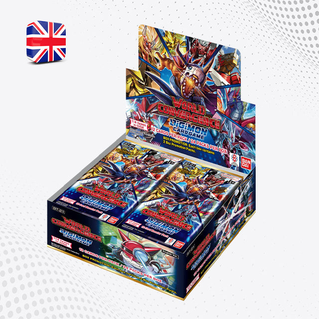 Digimon Card Game BT21 World Convergence - Box 24 Bustine [ENG]