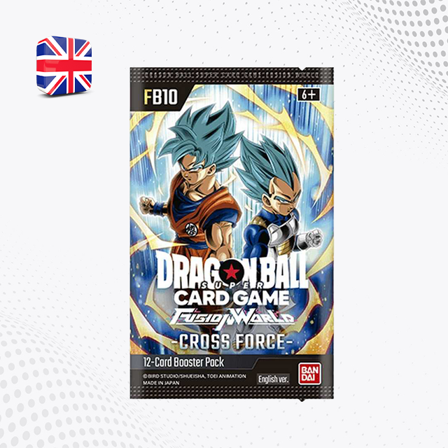 DRAGON BALL FUSION WORLD FB10 Cross Force - Bustina da 12 Card [ENG]