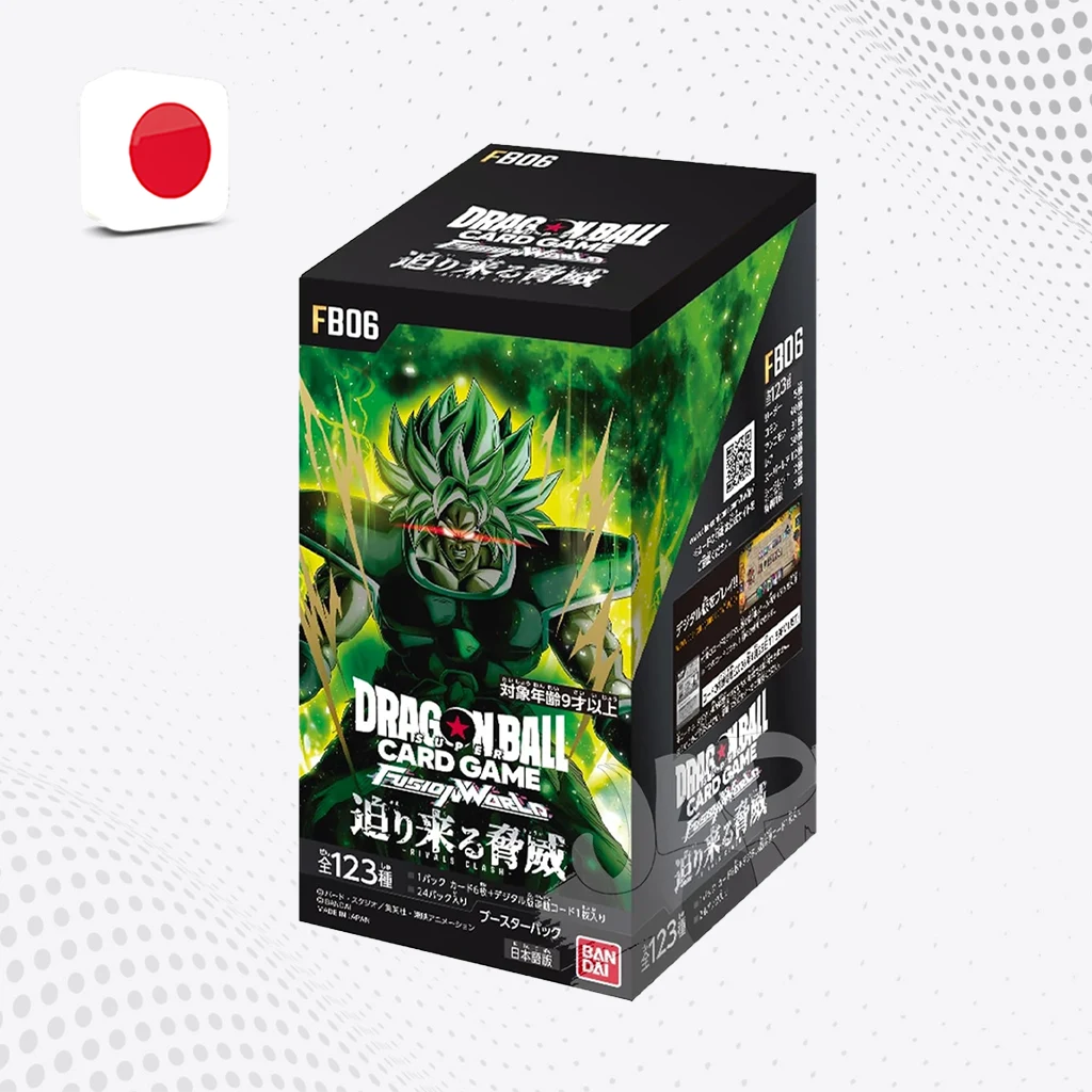 DRAGON BALL FUSION WORLD Rival Clash FB06 - Box da 24 Bustine [JAP]