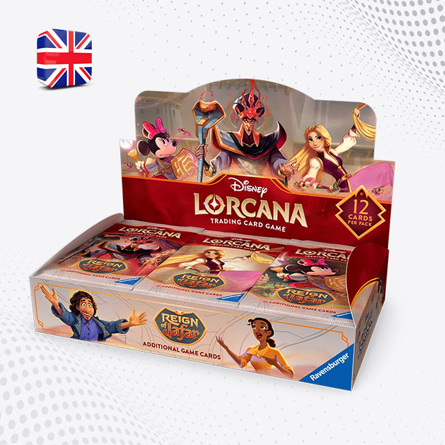 Disney Lorcana : Reign of Jafar - Booster Pack Display - 24 Bustine [ENG]