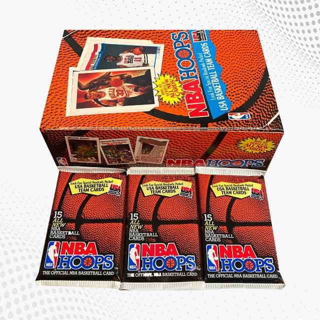 NBA HOOPS 1991-1992 - SERIES II : Bustina da 15 Card