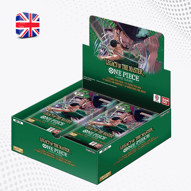 ONE PIECE Card Game OP-12 : Legacy of Master - Box Display 24 Bustine [ENG]