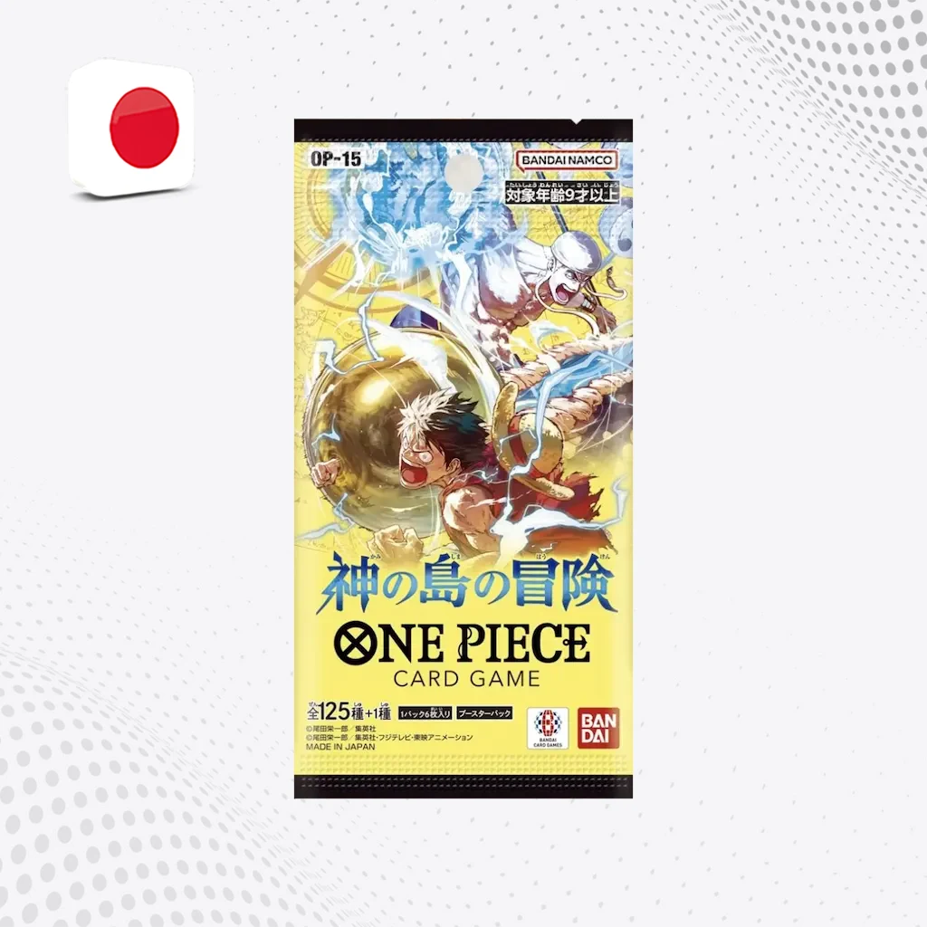 One Piece OP-15 : Adventure on Kami's Island - Bustina da 6 Card [JAP]
