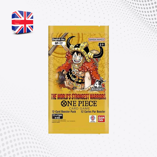 One Piece OP-17 : The World's Strongest Warriors - Bustina 12 carte [ENG]