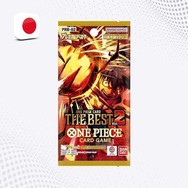 One Piece PRB-02 The Best Vol.2 - Bustina 10 Carte [JAP]