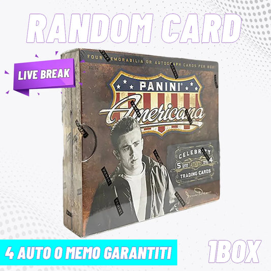Break Panini Americana 2011 - Box Opening Live di Carte Entertainment Collezionabili
