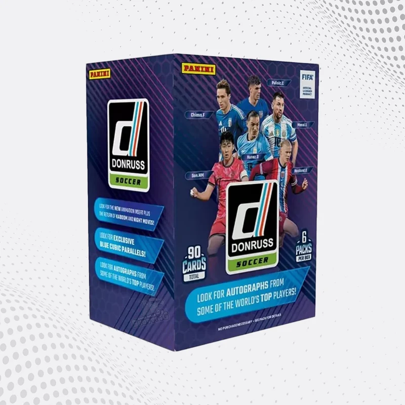 Box Panini Donruss Fifa Soccer 2024/25 di carte sportive collezionabili