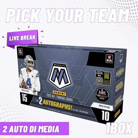 [Break] Panini Mosaic 2025 HOBBY BOX - PICK YOUR TEAM #3 [1BOX]
