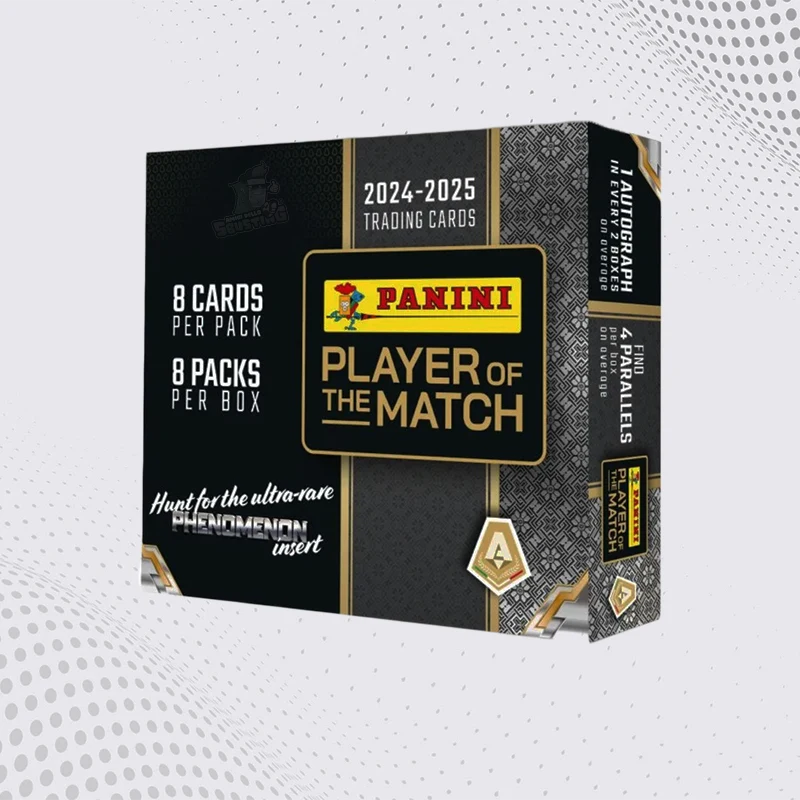 Box Panini Player of the match 2024 di carte sportive collezionabili
