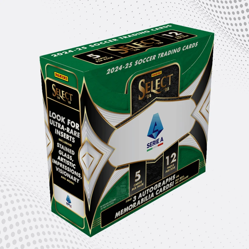 Box Panini Select Serie A 2024/25 di carte sportive collezionabili