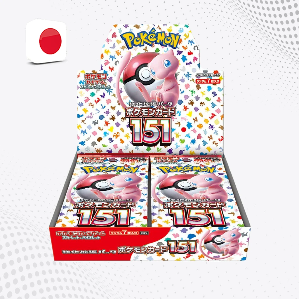 Pokémon 151 - Box Display da 20 Bustine [JAP]