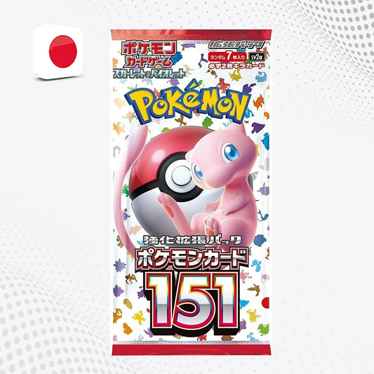 Pokémon 151 - Bustina da 7 carte [JAP]