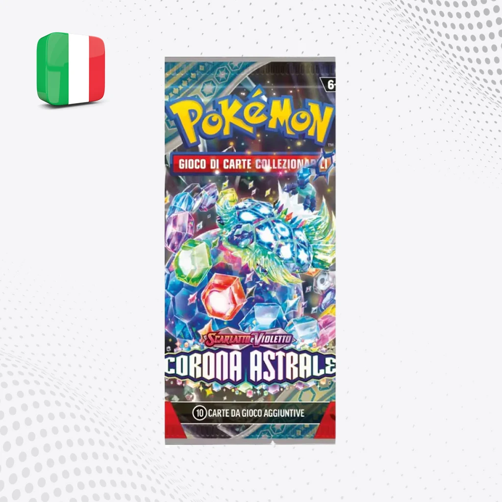 Pokémon Scarlatto & Violetto Corona Astrale - Bustina da 10 Card [ITA]