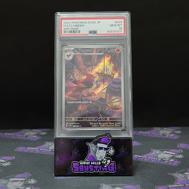 2023 Pokemon - SV2D Fleetchinder Art Rare JAP [PSA 10]
