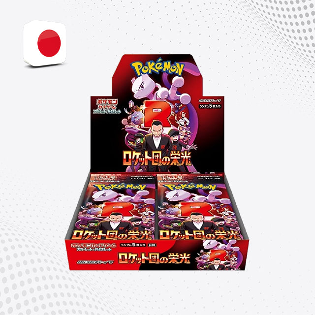 Pokémon Glory of Team Rocket - Box Display da 30 Bustine [JAP]