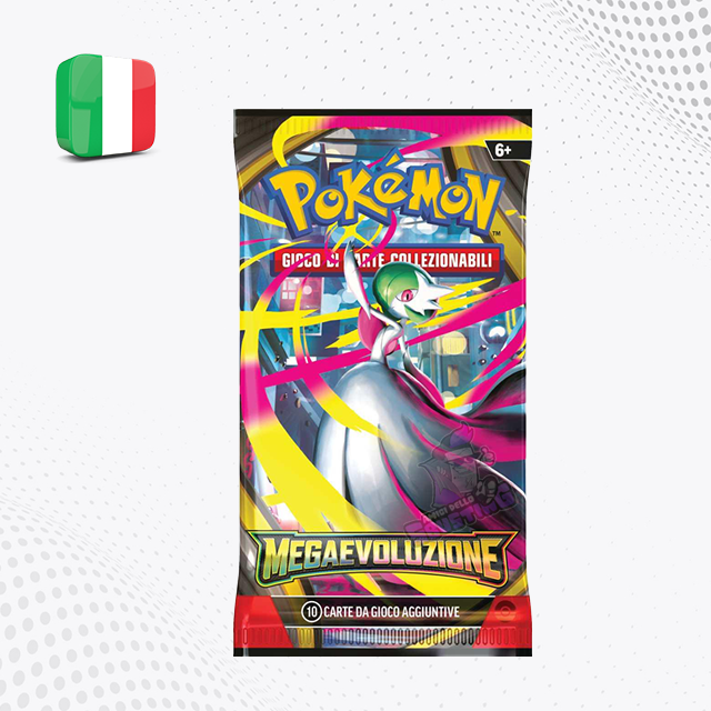 Bustina Pokemon Megaevoluzione ITA di carte collezionabili TCG